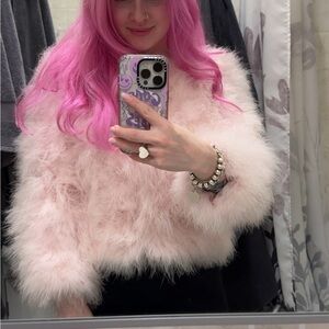 Yumi Kim feather jacket